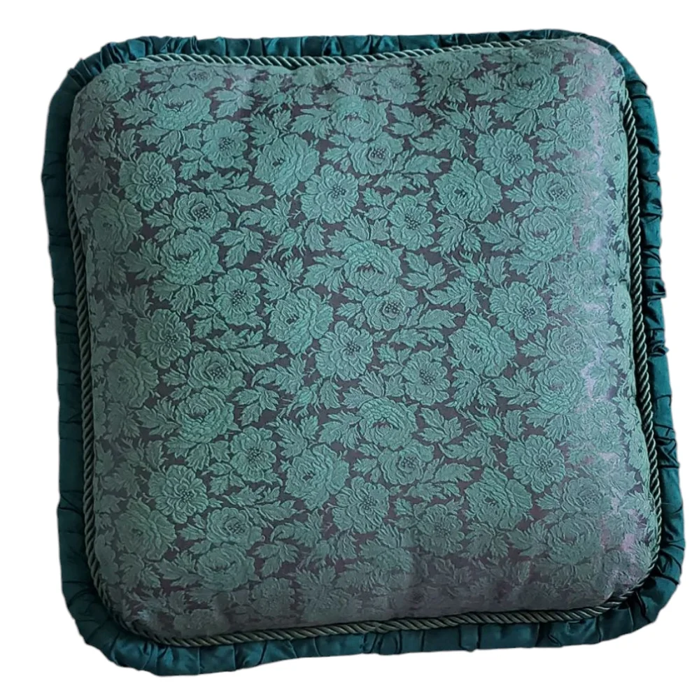 Vintage Angel Flower Unique Hand Paint Pillow.